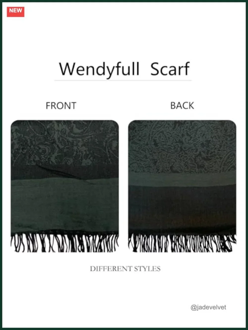 Pashmina Shawl Wrap Scarf Reversible Jacquard Fringe Wedding Accessory